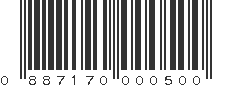 UPC 887170000500