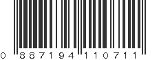 UPC 887194110711