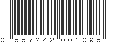 UPC 887242001398