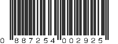 UPC 887254002925