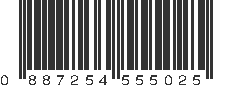 UPC 887254555025