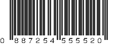 UPC 887254555520