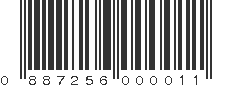 UPC 887256000011