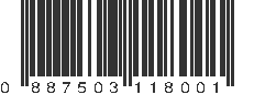 UPC 887503118001