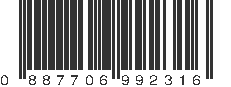 UPC 887706992316