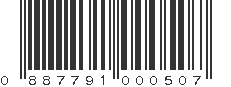 UPC 887791000507