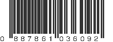 UPC 887861036092