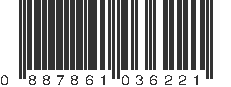 UPC 887861036221