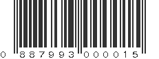 UPC 887993000015