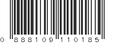 UPC 888109110185