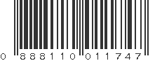 UPC 888110011747