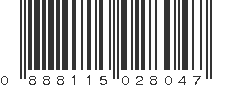 UPC 888115028047