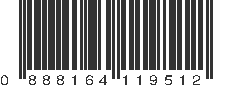 UPC 888164119512