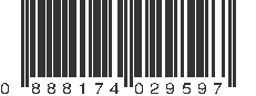 UPC 888174029597