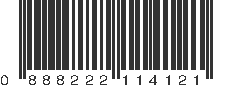 UPC 888222114121