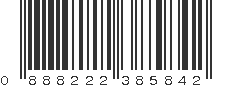 UPC 888222385842