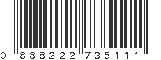 UPC 888222735111