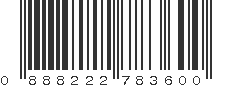 UPC 888222783600