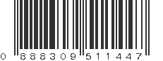 UPC 888309511447