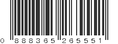 UPC 888365265551