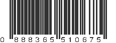 UPC 888365510675