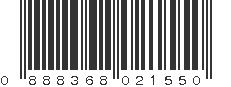 UPC 888368021550