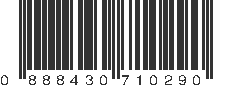 UPC 888430710290