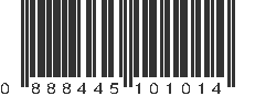 UPC 888445101014