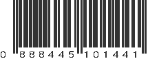 UPC 888445101441