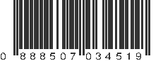 UPC 888507034519