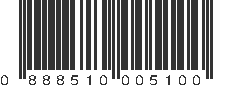 UPC 888510005100