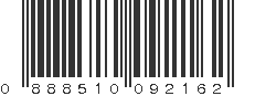 UPC 888510092162