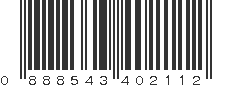 UPC 888543402112