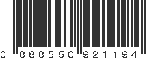 UPC 888550921194