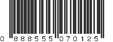 UPC 888555070125