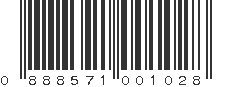 UPC 888571001028