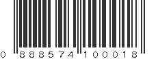 UPC 888574100018