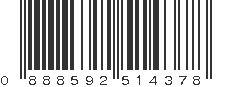 UPC 888592514378