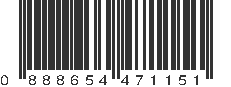 UPC 888654471151