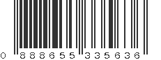 UPC 888655335636