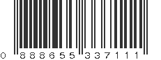 UPC 888655337111