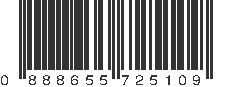 UPC 888655725109