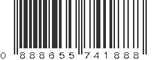 UPC 888655741888