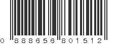 UPC 888656801512