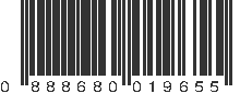 UPC 888680019655