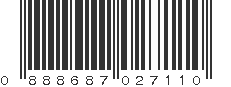 UPC 888687027110