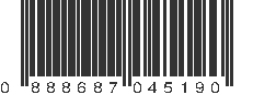 UPC 888687045190