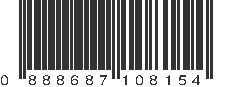 UPC 888687108154