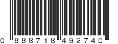 UPC 888718492740