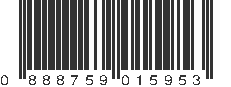 UPC 888759015953